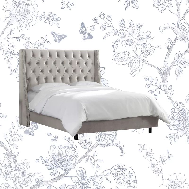Improv Full / Double Tufted Upholstered Low Profile Standard Bed | Wayfair North America