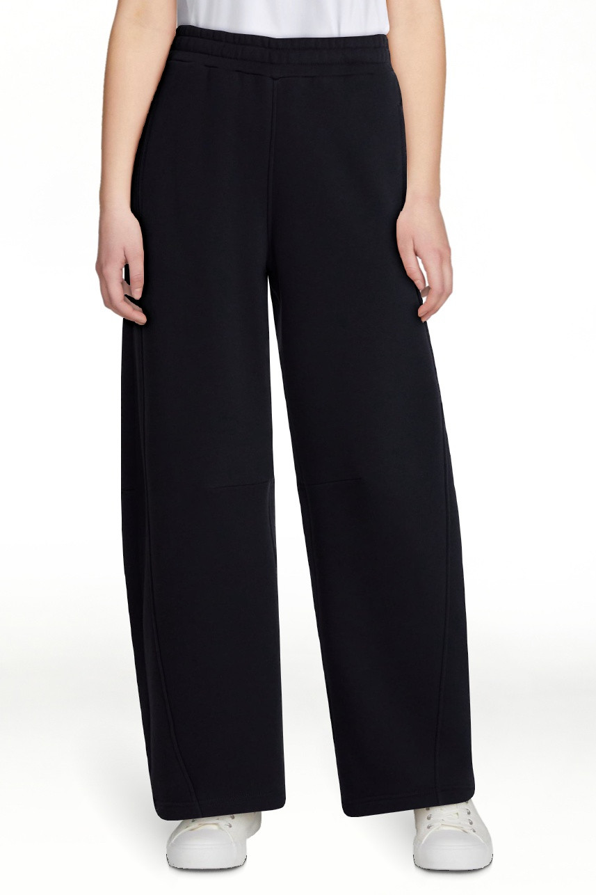 Athletic Works Women's and Women's Plus Barrel Leg Fleece Pants, 28.5" Inseam, Sizes XS-4X | Walmart (US)