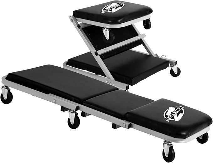 Pro-Lift C-2036D Grey 36" Z-Creeper Seat , Black | Amazon (US)
