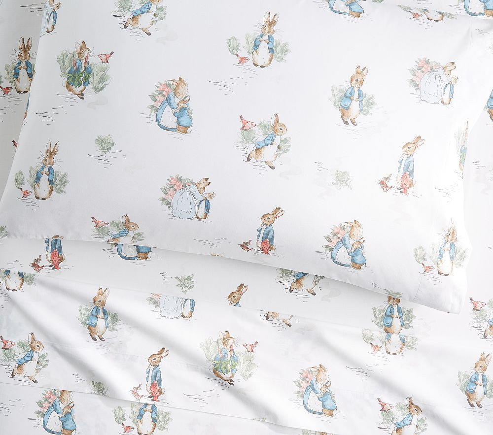 Peter Rabbit™  Organic Sheet Set | Pottery Barn Kids