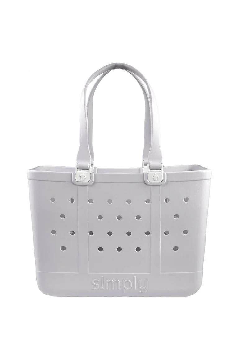 Simply Southern Large Waterproof Tote Bag in Mist | Glik's