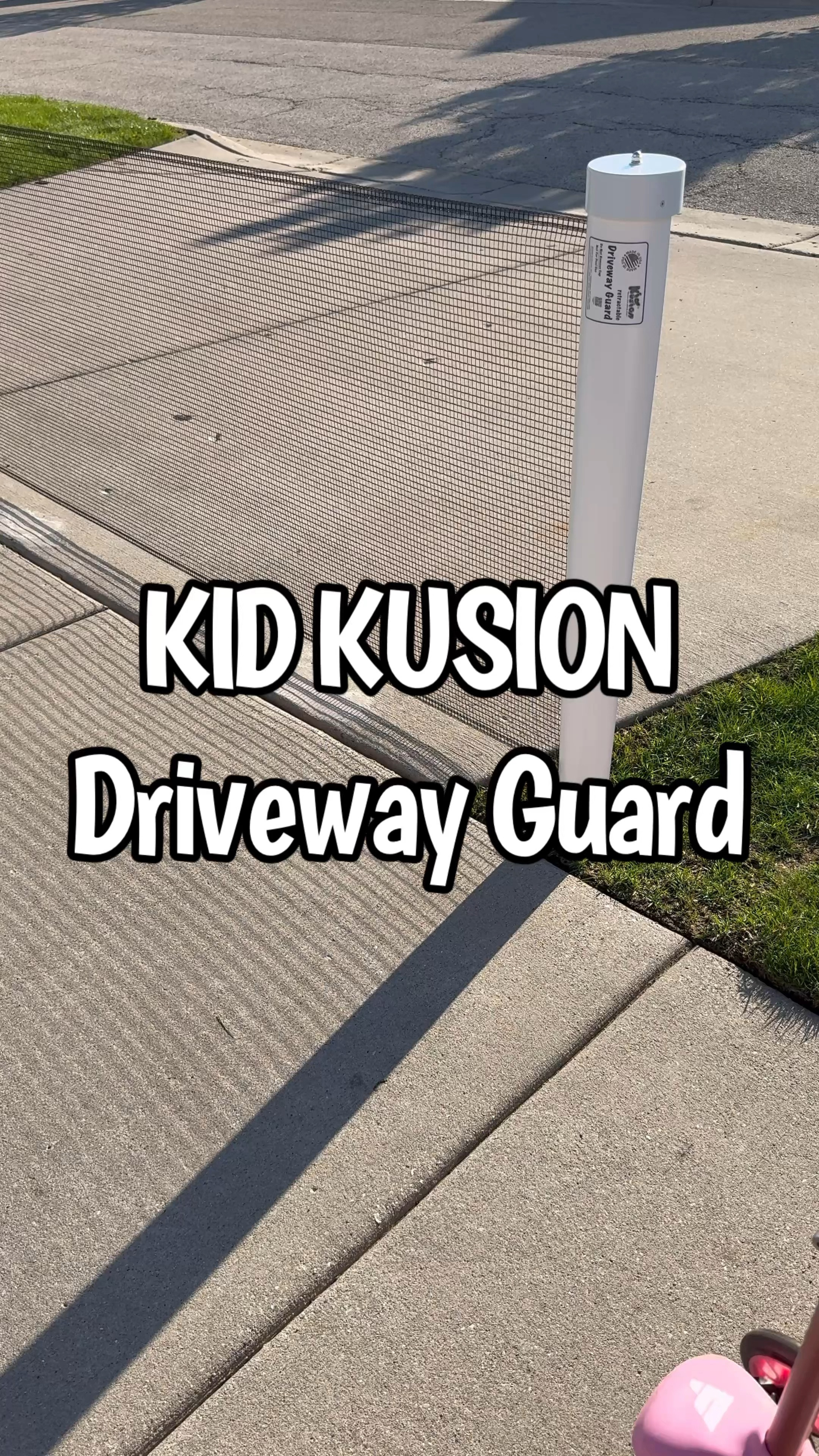 Keep playtime safe with the @kidkusion Retractable Driveway Guard! ⚽️A D

This made-in-the-USA visual barrier is the perfect way to help keep little ones in the driveway and out of the street. It’s easy to set up and take down, with ground sleeves that mount securely on either side.

Perfect for outdoor play with peace of mind - just don’t forget, adult supervision is always a must!

#summermusthave #kidsafety #kidkusion #outdoorplay #outdoorplaygroup #thingstodowithkids

#LTKSeasonal #LTKKids #LTKFamily