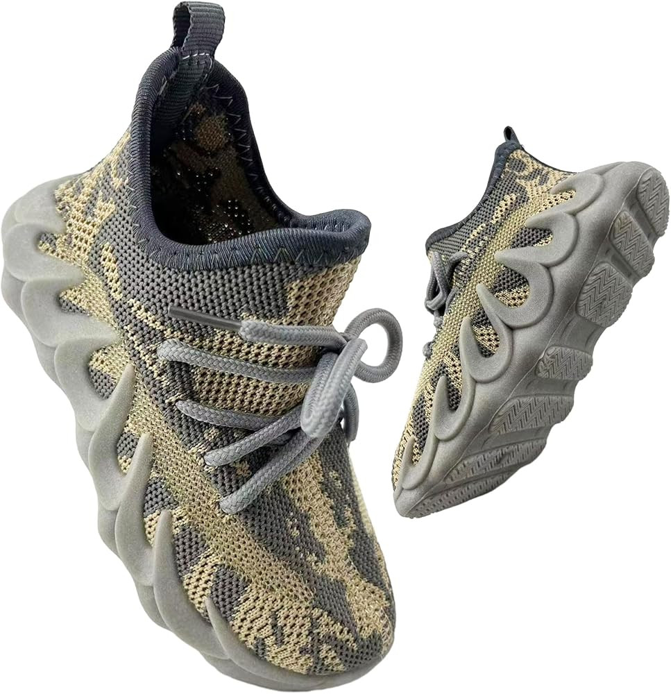 ZJBPHL Kids Outdoor Sneakers Boys Non Slip Running Shoes Girls Walking Shoe Athletic Sports Tenni... | Amazon (US)