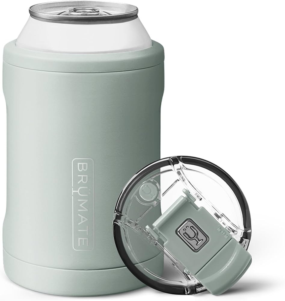 BrüMate Hopsulator Duo 2-in-1 Can Cooler Insulated for 12oz Cans + 100% Leak Proof Tumbler with ... | Amazon (US)
