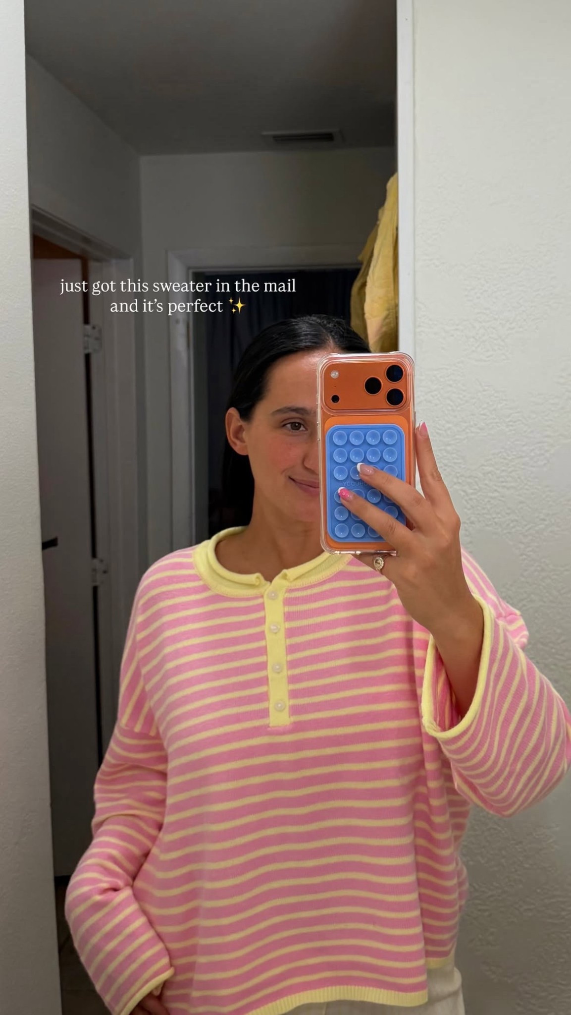 I’m obsessed 

#sweater #ootd #stripes #colorful

#LTKgrwm #LTKmomlife #LTKootd