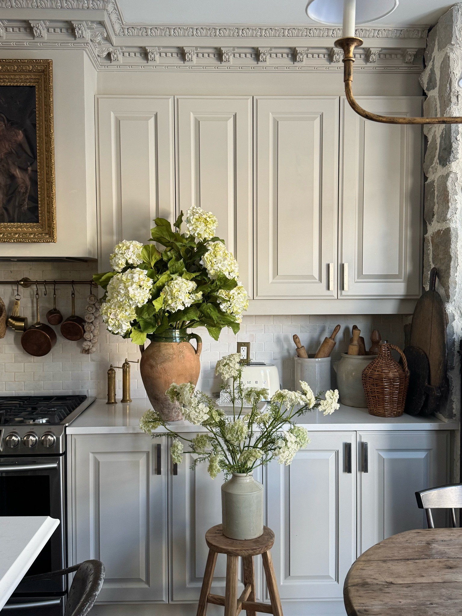 Spring florals in the kitchen 🤍🧺

#LTKstyletip #LTKcasa #LTKspring