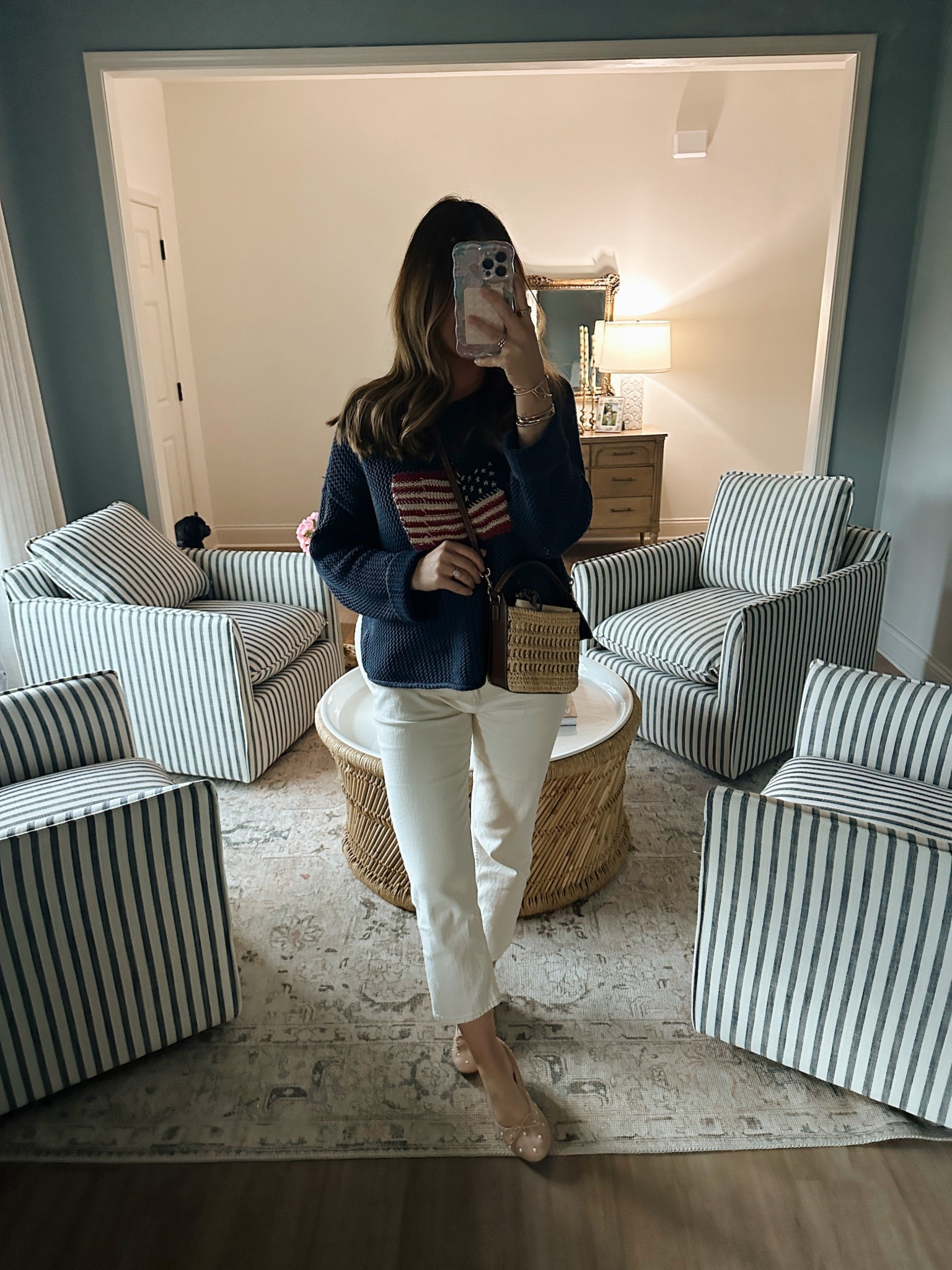 OOTD 🫶🏼 Sweater is Ralph Lauren from Nuuly but I linked similar options! 

#LTKFindsUnder50 #LTKFindsUnder100