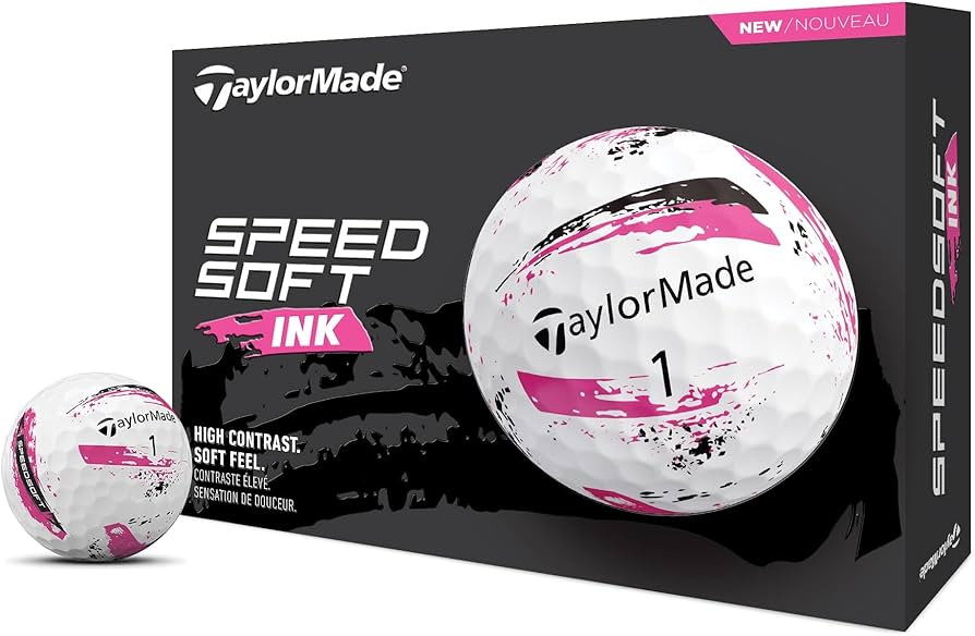 TaylorMade Golf Speed Soft Ink Golf Balls | Amazon (US)