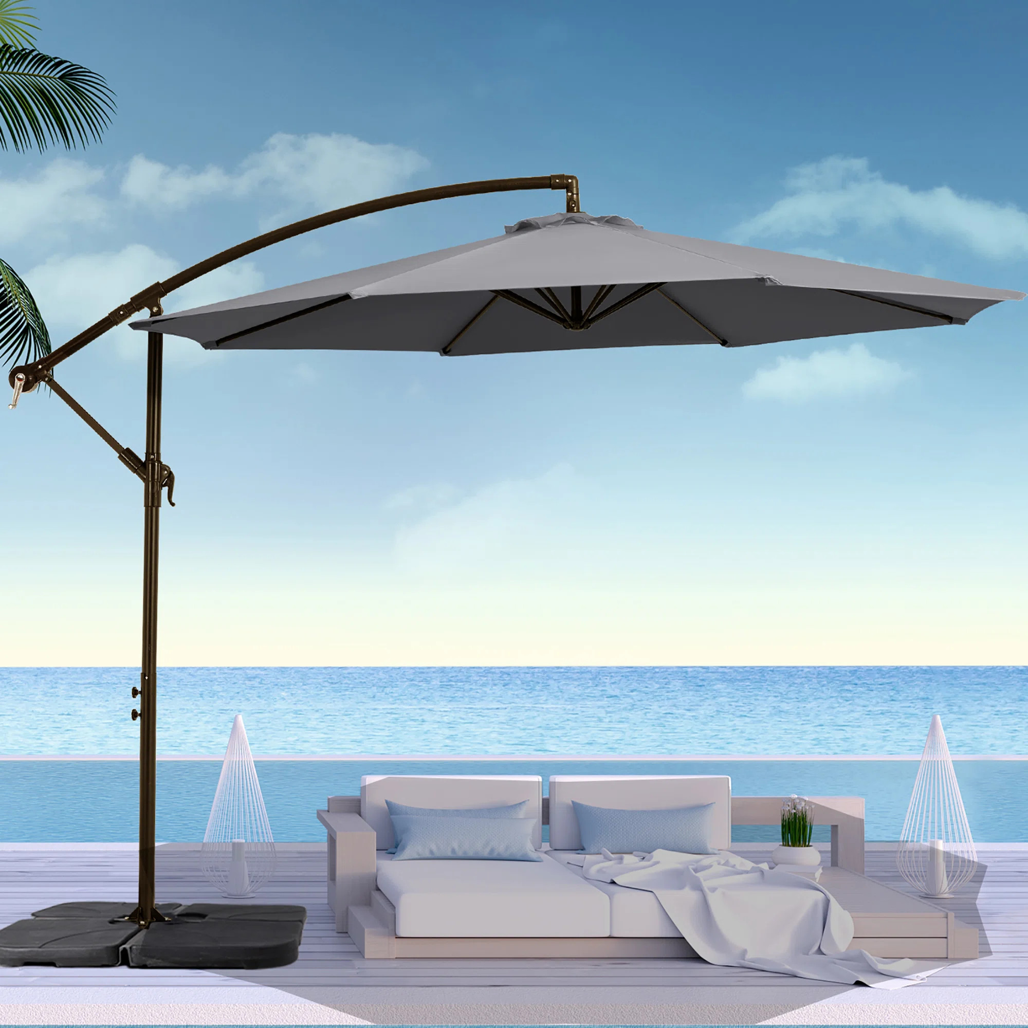 Hawkinsville 10' Cantilever Umbrella | Wayfair North America