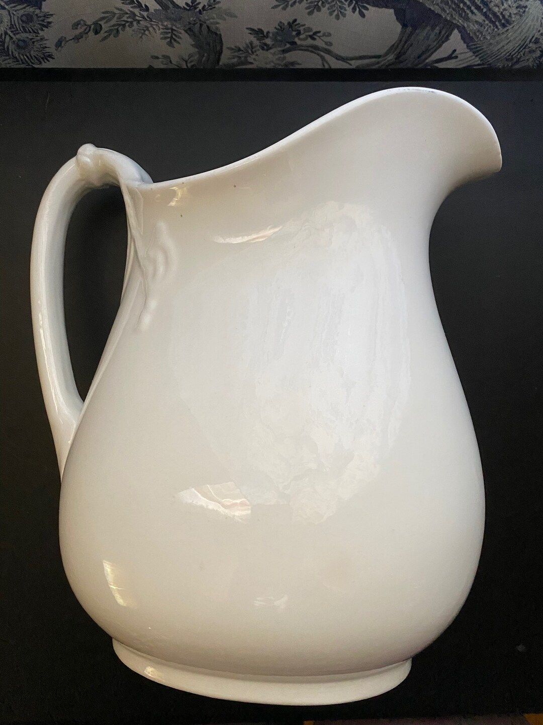 Rare Find! Mellor & Co. Ironstone Pitcher | Etsy (US)