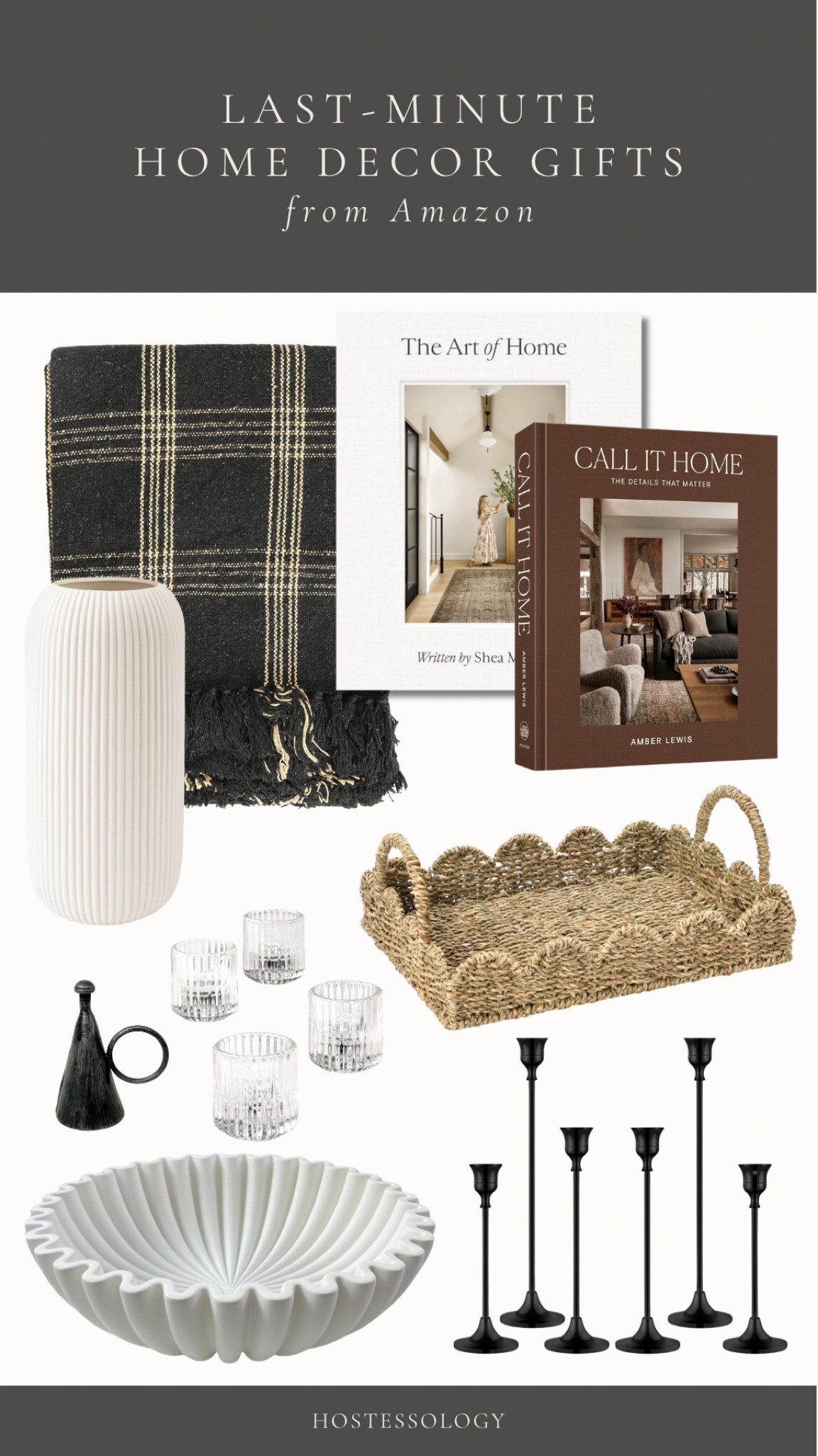 Last minute gifts for home decor enthusiasts 🌲🎁💡These are all things I have & love from Amazon 🤎

#LTKGiftGuide #LTKHoliday #LTKHome