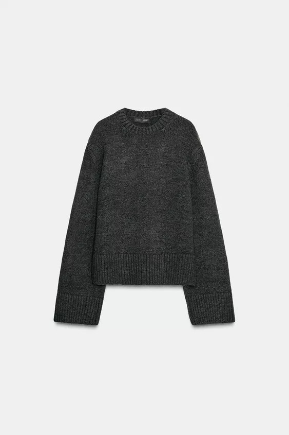 RIB TRIM KNIT JUMPER | Zara US