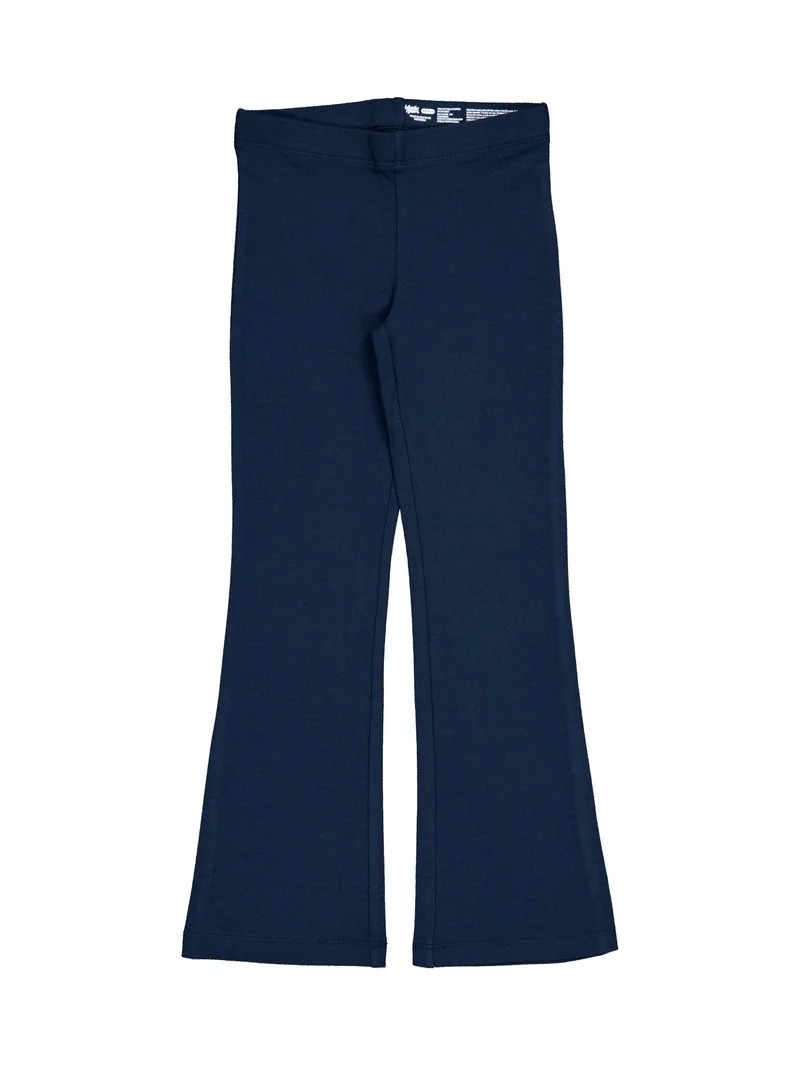 Wonder Nation Girls Kid Tough Flare Leggings, Sizes 4-18 & Plus | Walmart (US)