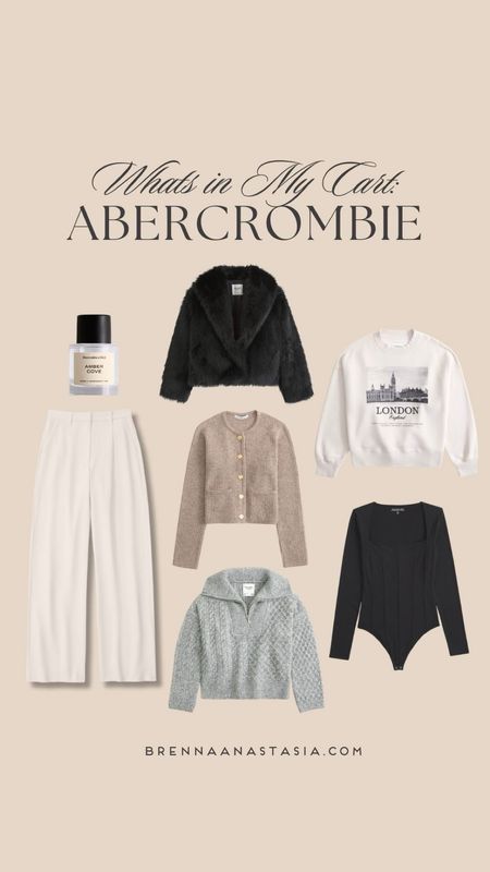What’s in my cart: Abercrombie Edition 🖤 A few Abercrombie winter staples that I am eyeing! These all make the perfect gifts for her during this holiday season! 

#LTKSeasonal #LTKGiftGuide #LTKstyletip