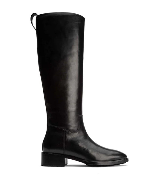 Eleanor Black Como 4cm Calf Boots | Boots | Tony Bianco | Tony Bianco | Tony Bianco (ANZ)