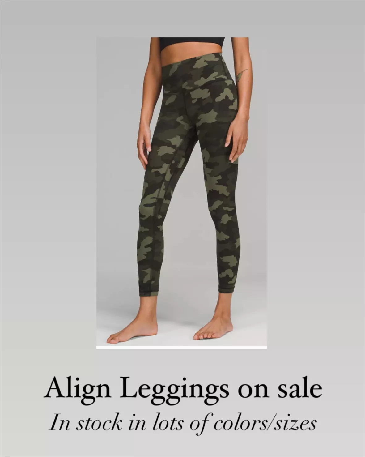 Alo Yoga High-Waist Camo Leggings curated on LTK