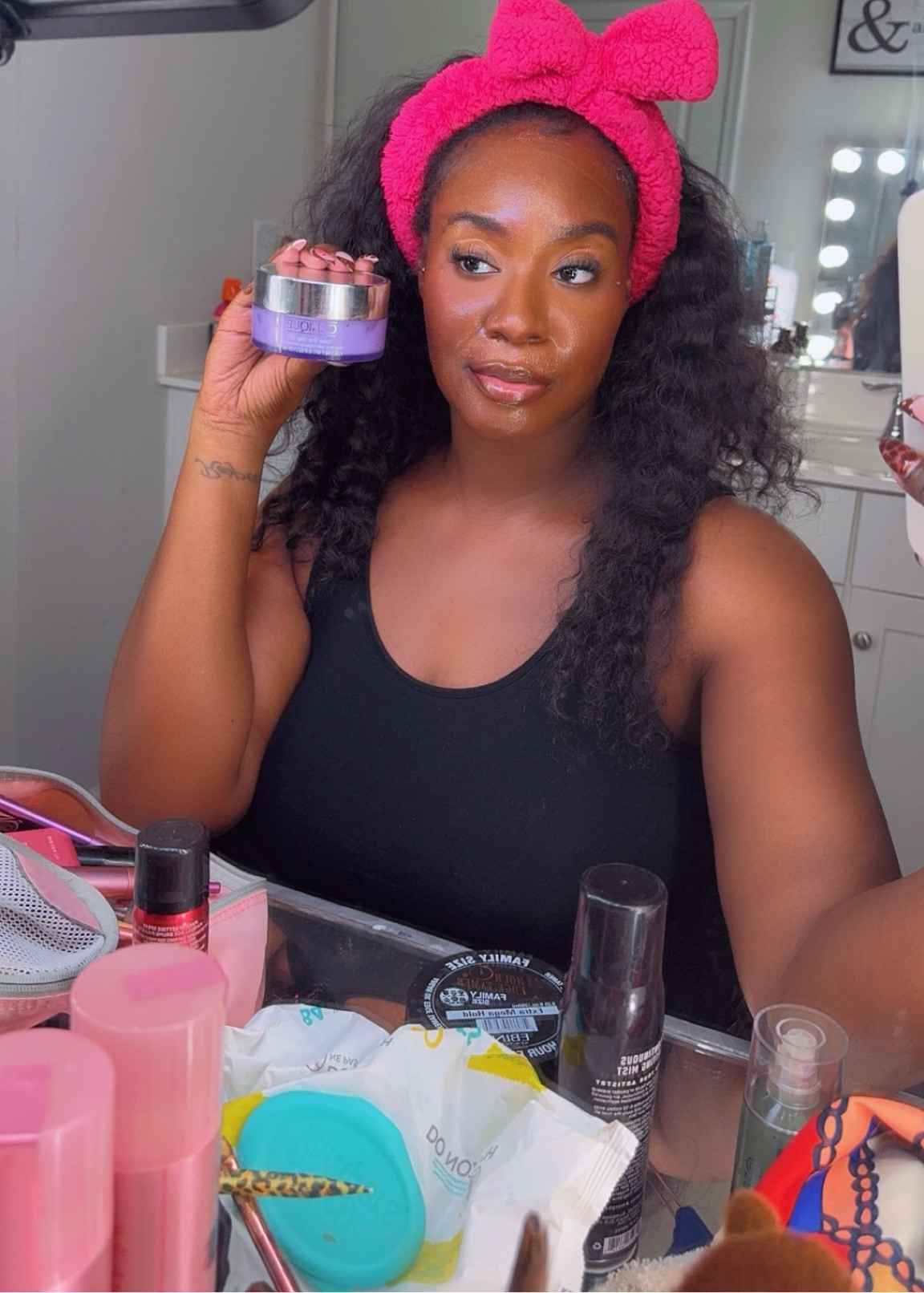 When it’s the end of the night and you’re extremely sleepy…grab Clinique’s “Take The Day Off” Makeup Remover Cleansing Balm.
My makeup wipes away so smooth. I grab baby wipes or makeup wipes and literally wipe it right off. You don’t have to wipe your face a million times until it’s tinder 😅 just to get it all off. Grab this, wash your face, and GO TO BED!! Chef’s kiss 👌🏾🤌🏾

#LTKBeauty #LTKFindsUnder50
