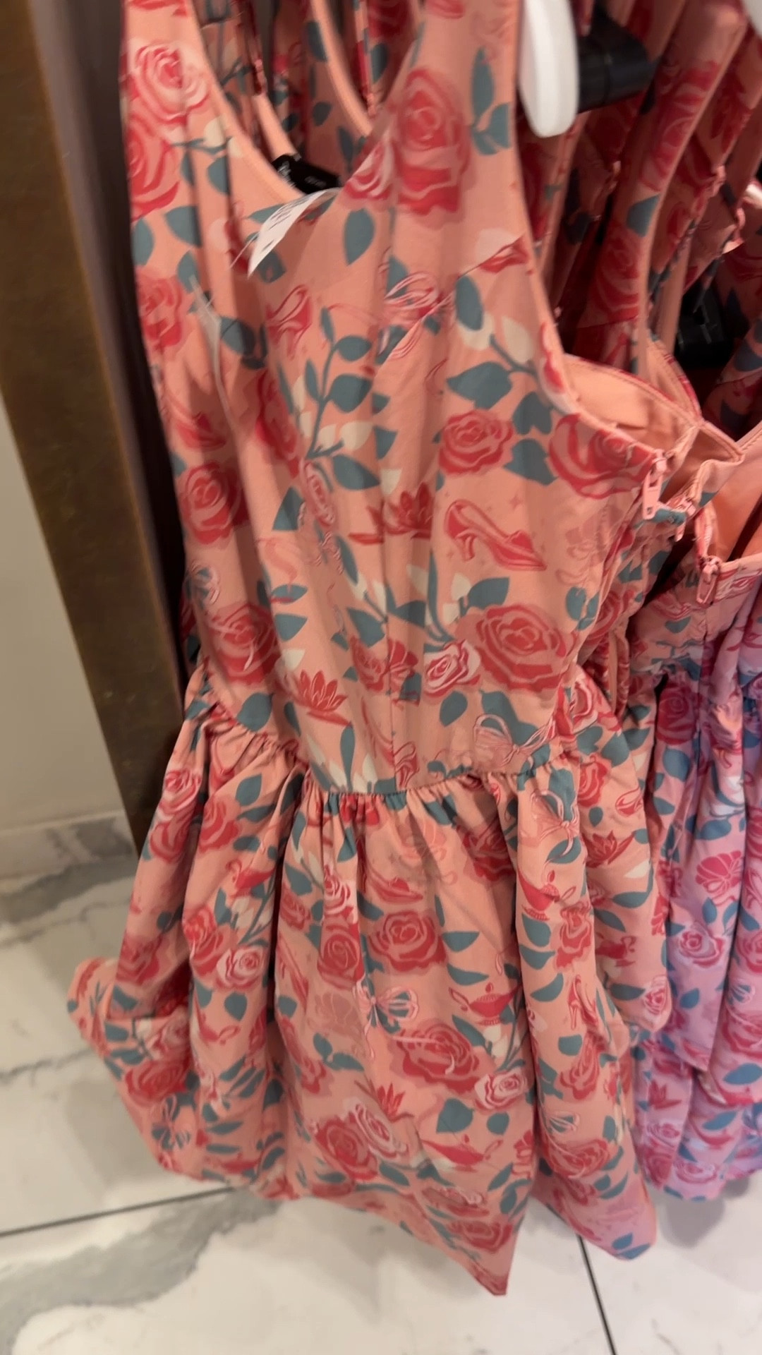 Okay this dress?? She is coquette princess meets park day practicality and I’m obsessed. 🌸🎀

Found this gorgeous rose-printed activewear dress at Hollywood Studios and immediately had to try her on. The built-in shorts make it SO easy on and off (bathroom breaks = no stress 🙌), and it has built-in padding so you don’t have to layer a thing.

It’s lightweight, twirly, and gives that girly romantic vibe while still being totally park-ready. And yes — it’s available online too ✨

Sizing note: I found it runs slightly big. If you’re in between sizes, I’d size down for the best fit. 💕

#LTKfindsunder100 #LTKSeasonal #LTKActive
