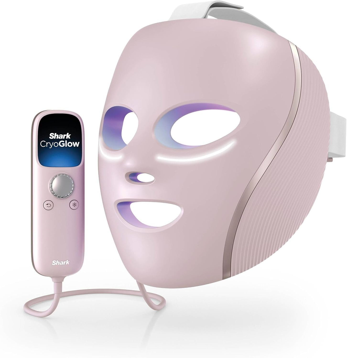 Shark CryoGlow LED Face Mask with Under-Eye Cooling, Anti-Ageing | Amazon (UK)