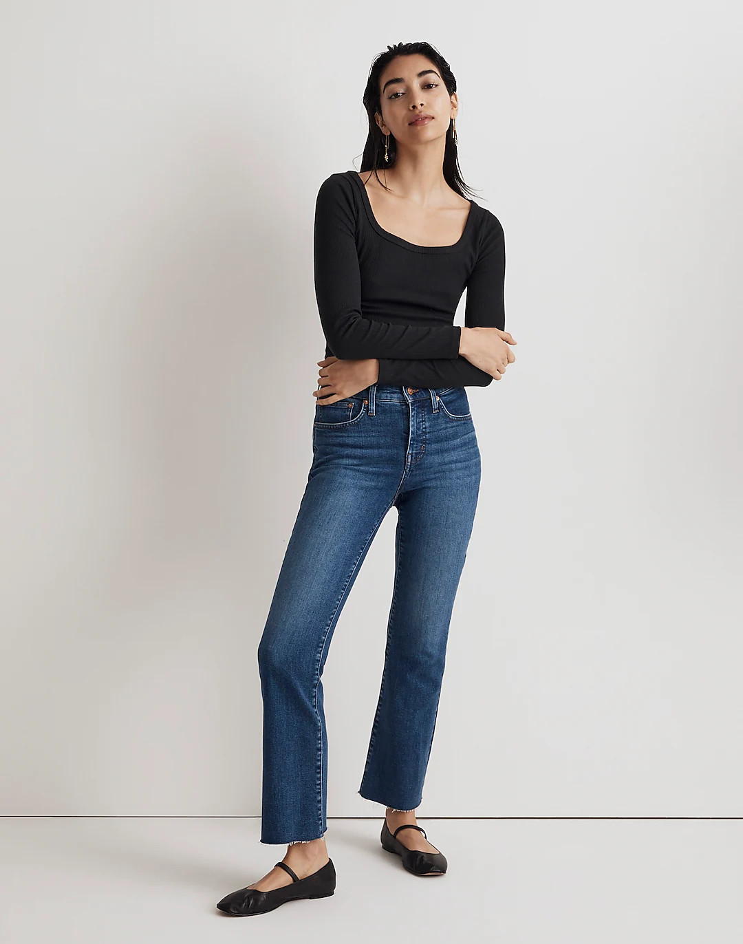 Petite Kick Out Crop Jeans | Madewell