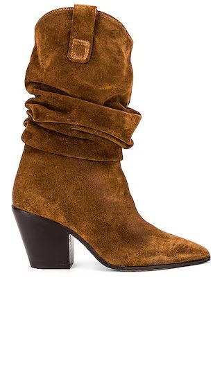 Slouch Boot in Mink | Revolve Clothing (Global)