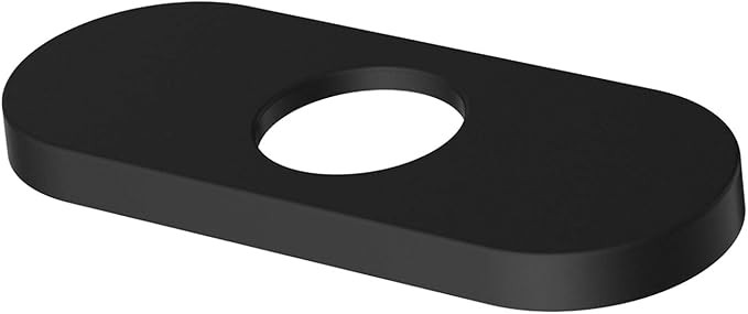 VIGO 5.5 in. Bathroom Deck Plate in Matte Black - VG17000MB | Amazon (US)