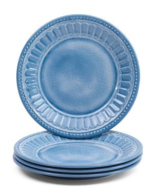 4pk 11in Melamine Indoor Outdoor Dinner Plates | TJ Maxx