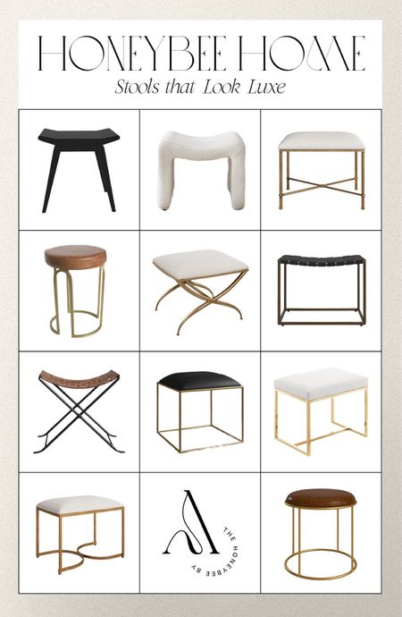 Stools that look luxe but are from Wayfair

#LTKHome