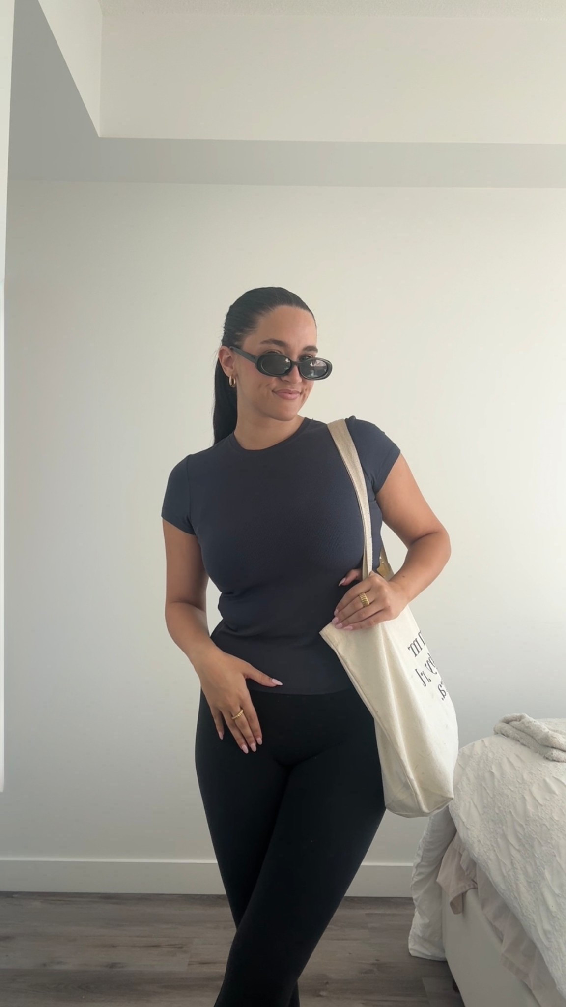 Fall outfit I’m loving! Perfect for layering and the crazy temp changes here in Canada 🇨🇦🍂
Tee is SM
Leggings are MD

#LTKpetite #LTKcanada #LTKstyletip