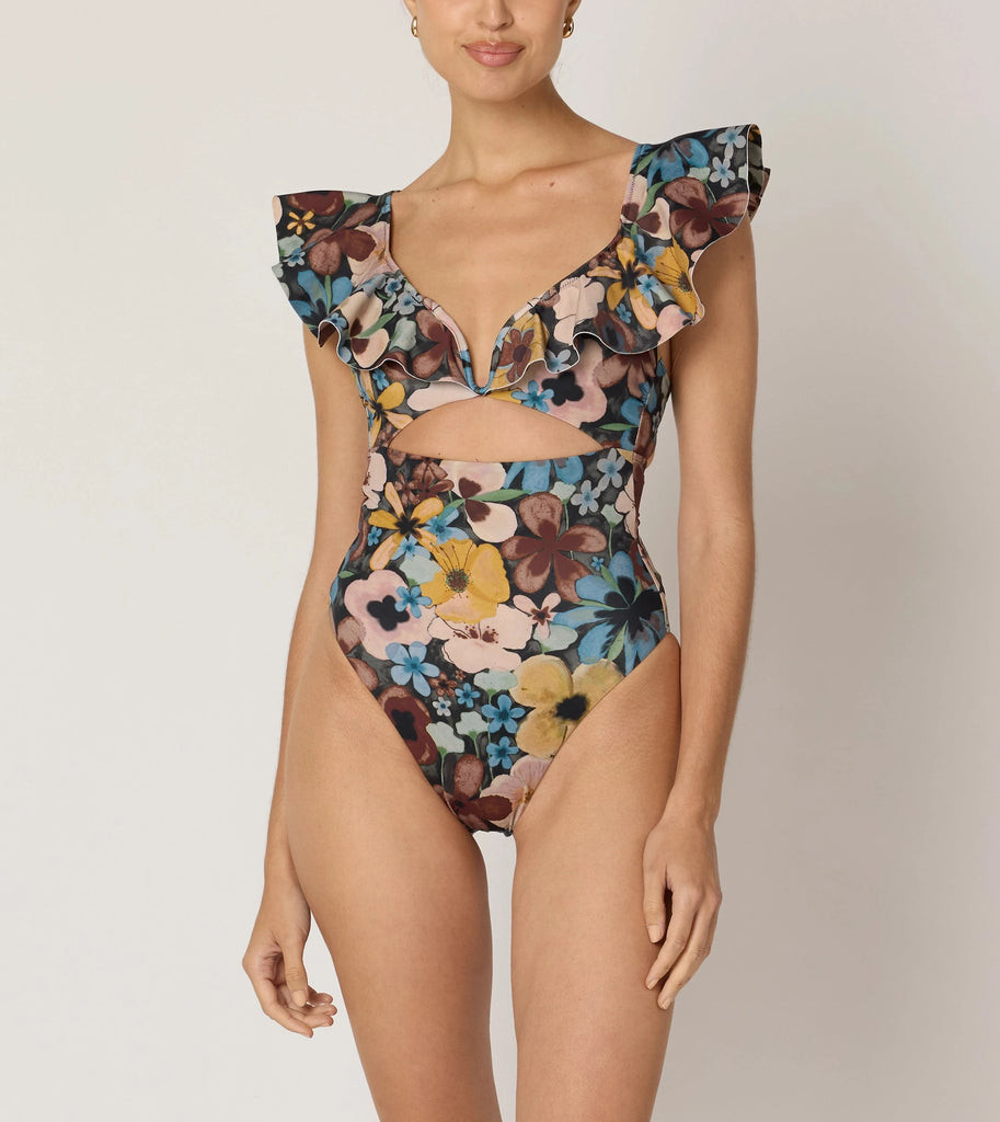 Harlow One Piece | Foraged Violets | Cleobella