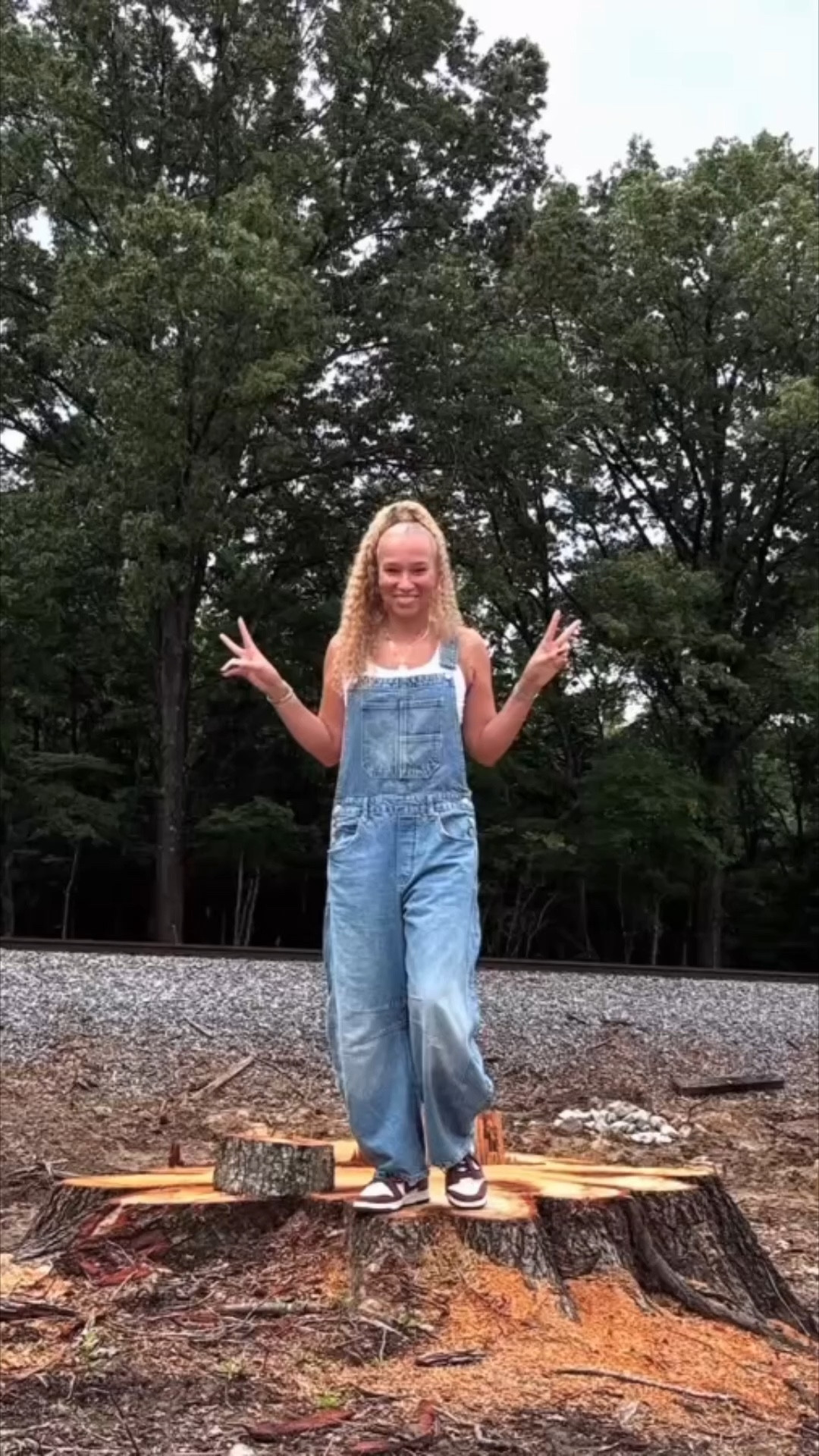 Every other day in project land is Denim and I love my Free People Overalls. You will see me in them quite often because..they are COMFORTABLE, cute, durable, and bear to a Southern Girls Heart! 

For photo purposes I’m wearing my dunks but you can find me usually in cowboy boots or rubber boots when the project is outdoors. #diyqueen #diy #homeprojects #overalls #freepeople

#LTKOver40 #LTKootd #LTKWorkwear