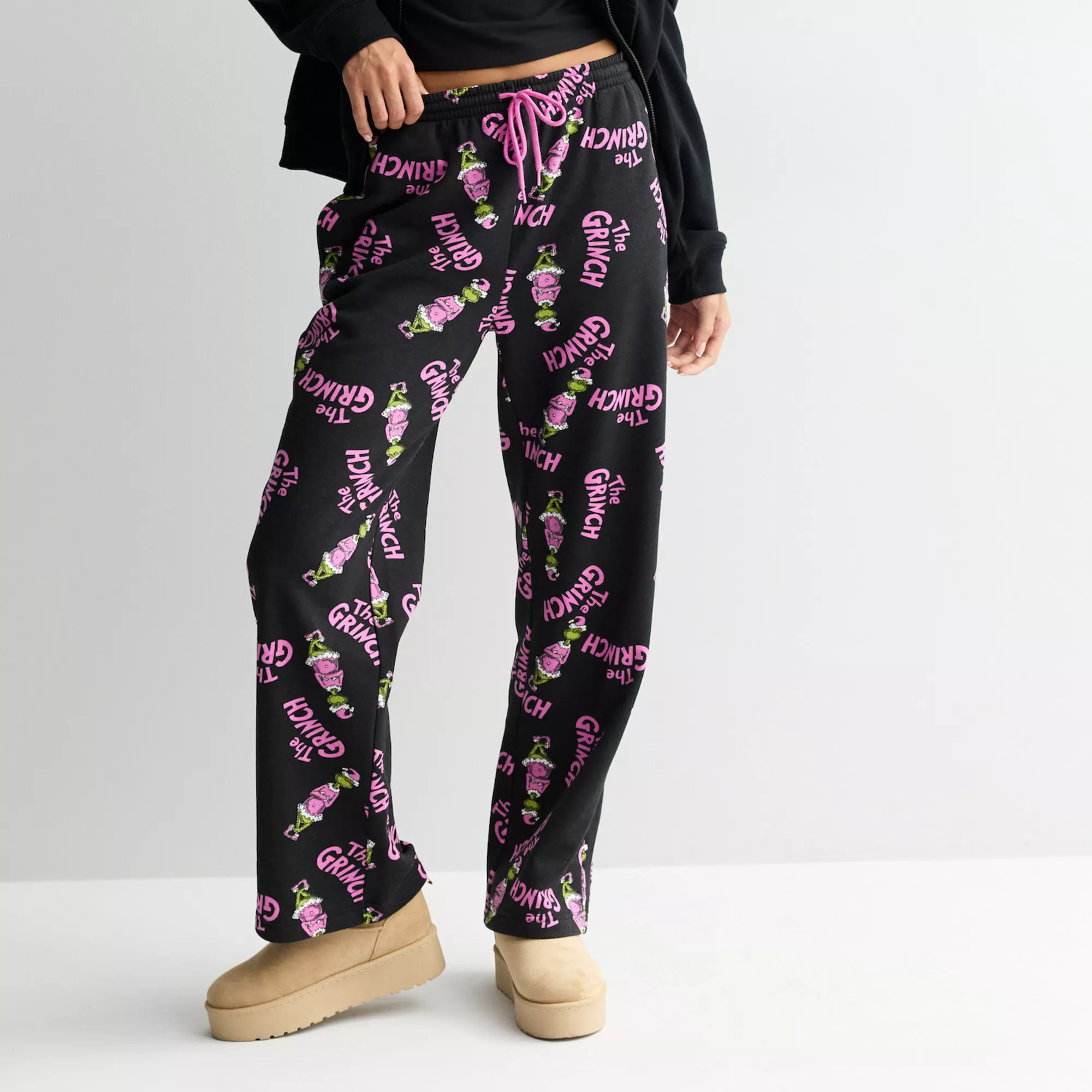 Juniors' Grinch All Over Print Lounge Pants | Kohl's