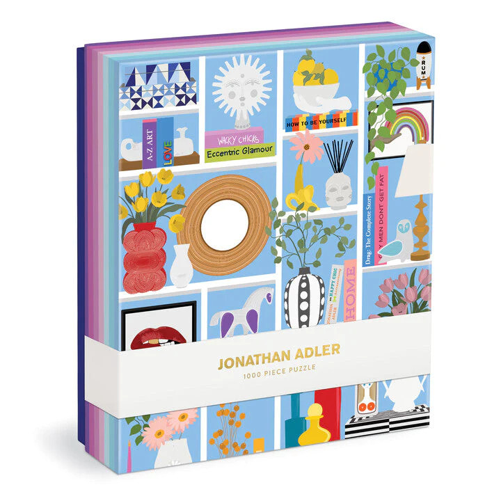 Jonathan Adler Shelfie 1000 Piece Puzzle | Galison