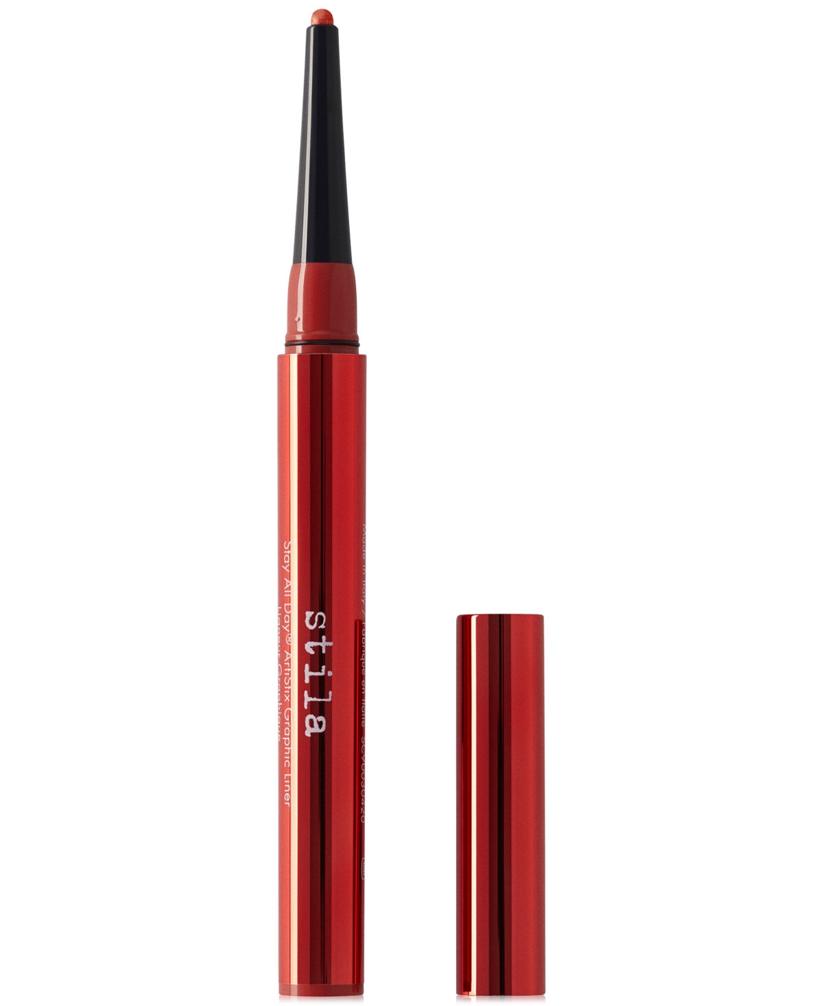 Stila Stay All Day ArtiStix Graphic Liner - Deep Shimmering Red | Macy's