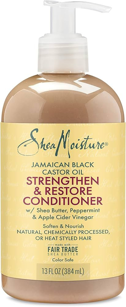 Shea Moisture Jamaican Black Castor Oil Strengthen Grow and Restore Conditioner 384 ml | Amazon (UK)
