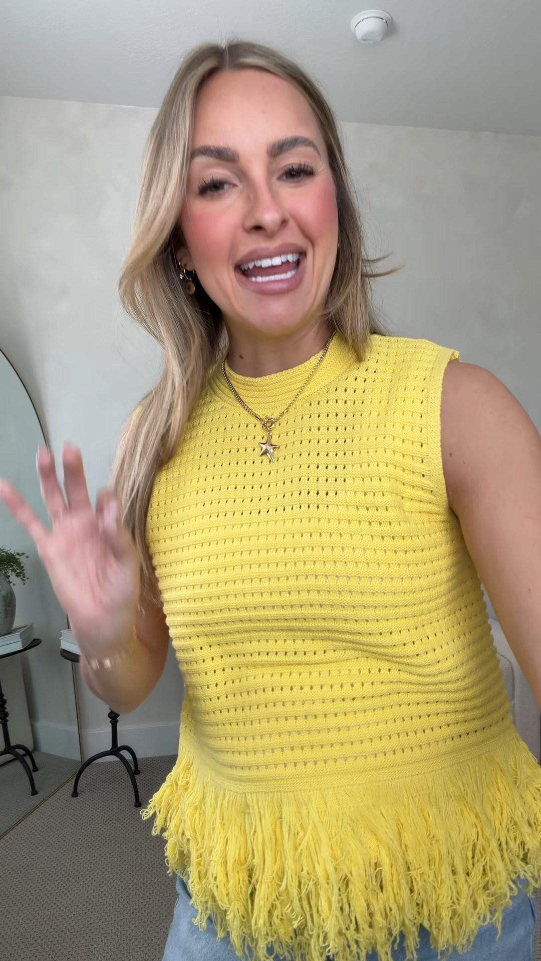 This top is SO FUN for spring!! 

 #LTKootd #LTKmomlife #LTKSeasonal