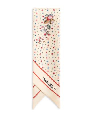 Bandeaux Flower & Star Silk Scarf | Bloomingdale's (US)
