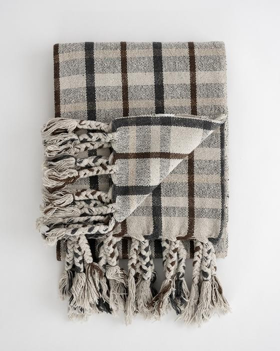 Plaid Tasseled Throw | McGee & Co.