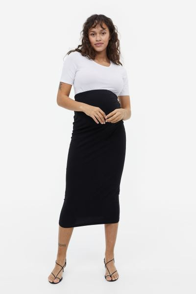 MAMA Cotton Jersey Skirt | H&M (US + CA)
