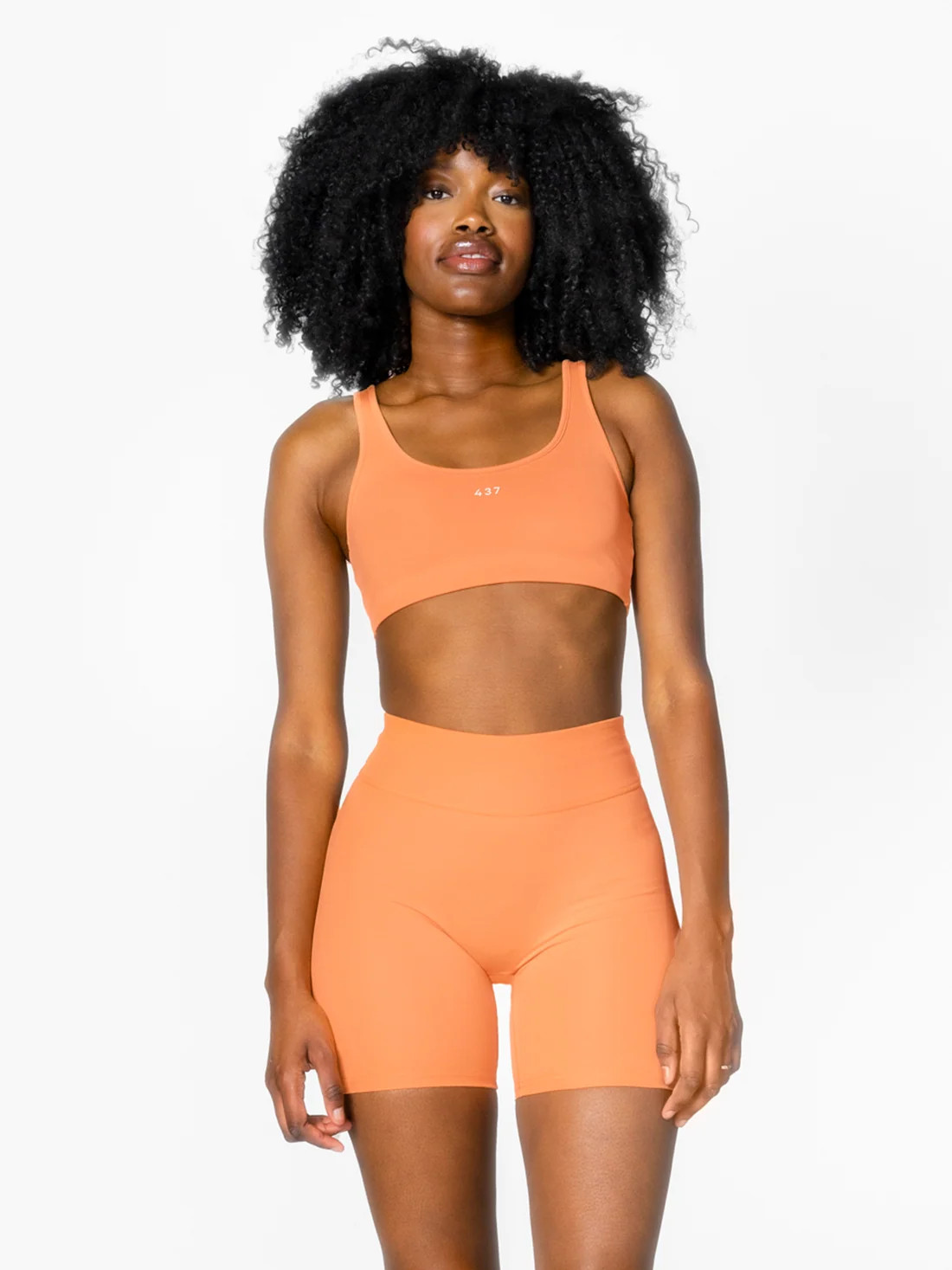 The Scoop Neck Bra / Peach | 437