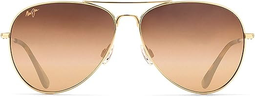 Maui Jim Men's and Women's Mavericks Polarized Aviator Sunglasses | Amazon (US)