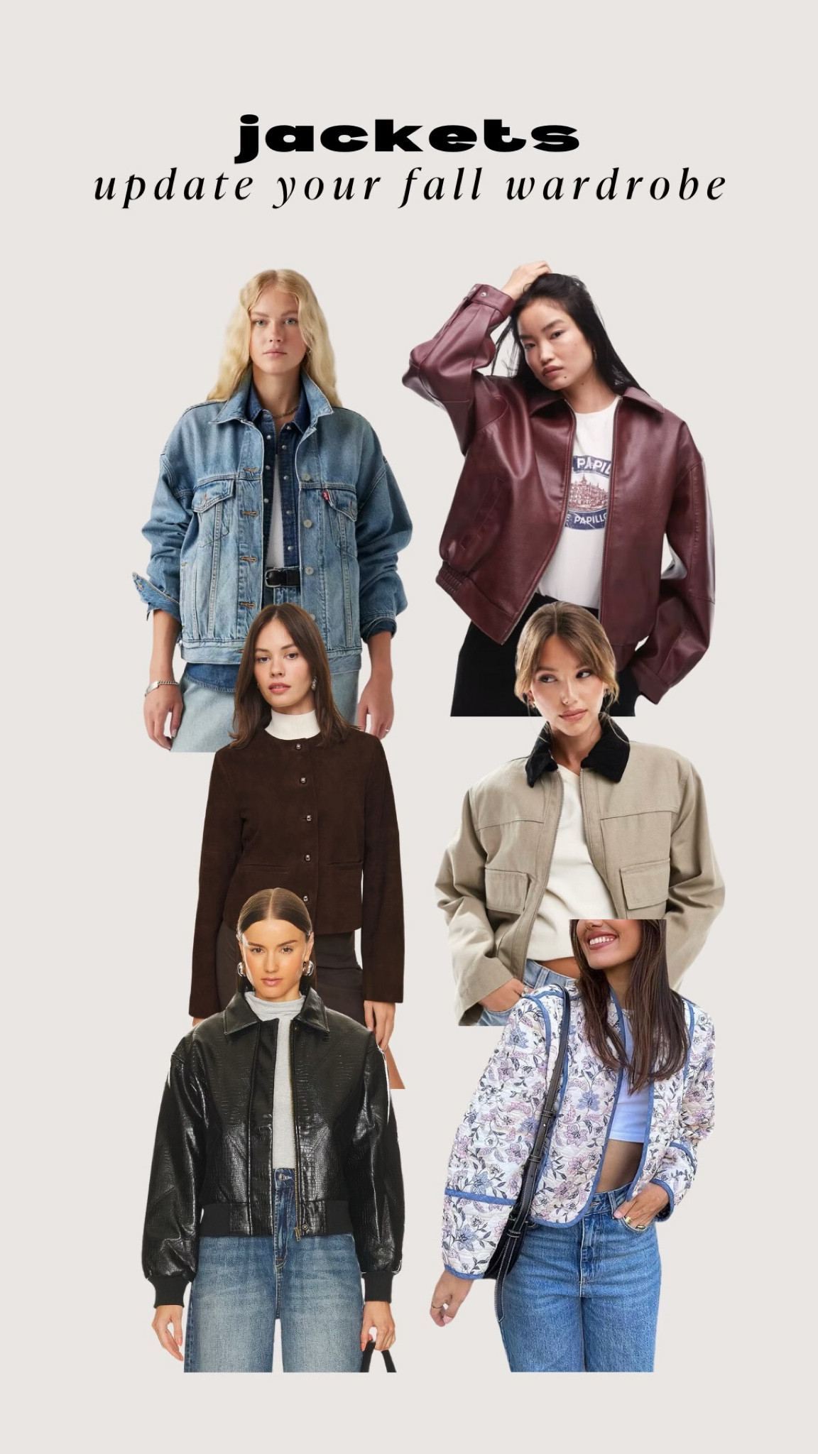 Fall jackets

#LTKSeasonal #LTKStyleTip