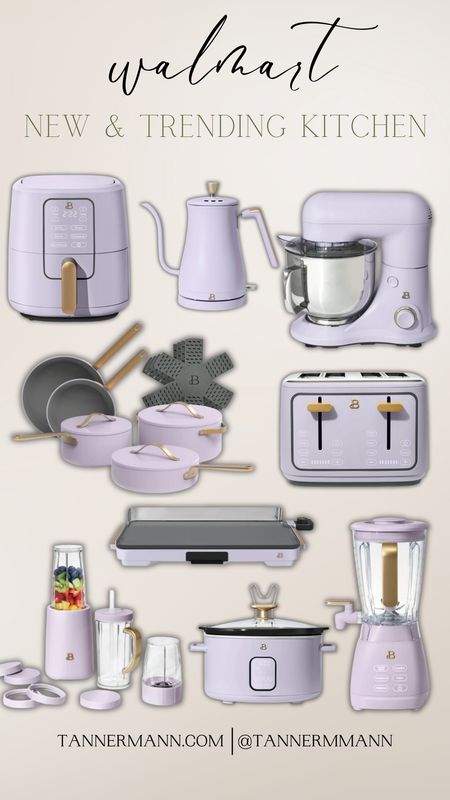 Walmart NEW kitchen appliances Beautiful by Drew Barrymore in lavender 

#LTKhome