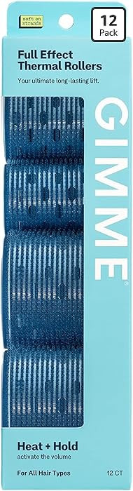 Gimme Beauty Full Effect Thermal Rollers - Hair Rollers for Salon-Style Blow-Outs - Gentle & Secu... | Amazon (US)