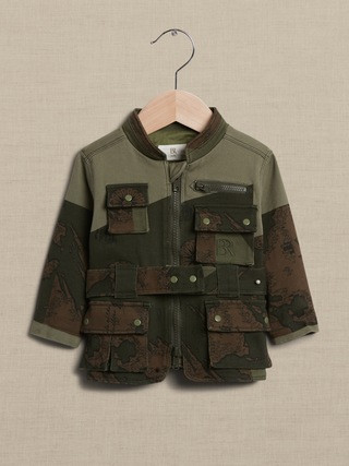 Patchwork Convertible Jacket for Baby | Gap (US)