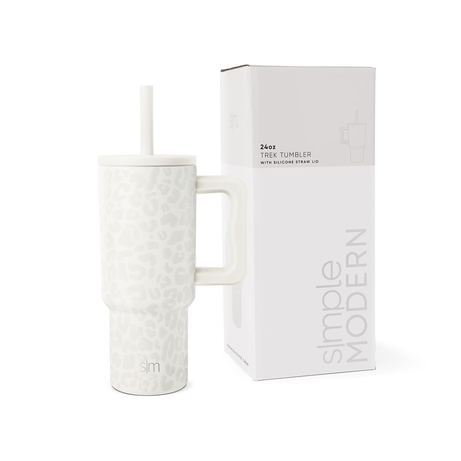 Simple Modern Kids 24 oz Tumbler with Handle and Silicone Straw Lid | Spill Proof and Leak Resist... | Amazon (US)