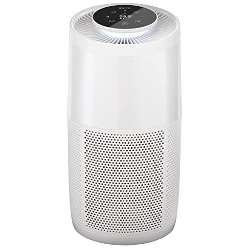 Instant HEPA Quiet Air Purifier, From the Makers of Instant Pot with Plasma Ion Technology for Rooms up to 1,940ft2, removes 99% of Dust, Smoke, Odors, Pollen & Pet Hair, for Bedrooms, Offices, Pearl | Amazon (US)