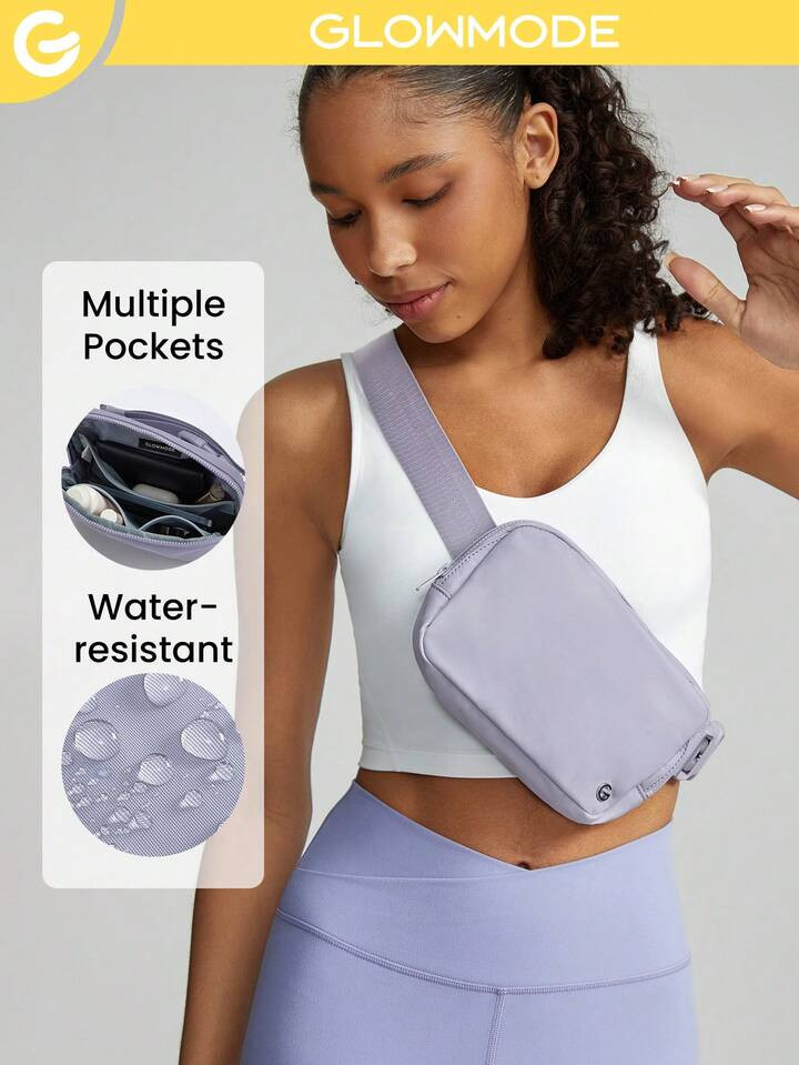 GLOWMODE Tiny Titan Water-Resistant Belt Bag | SHEIN