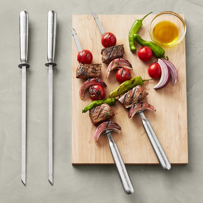 Williams Sonoma Stainless Steel Skewers | Williams-Sonoma