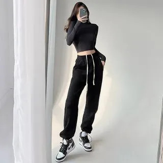 Drawstring Loose-Fit Sweatpants in 5 Colors | YesStyle Global